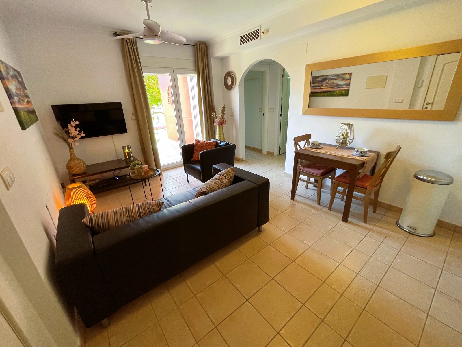 Woonkamer in Casa Isabel