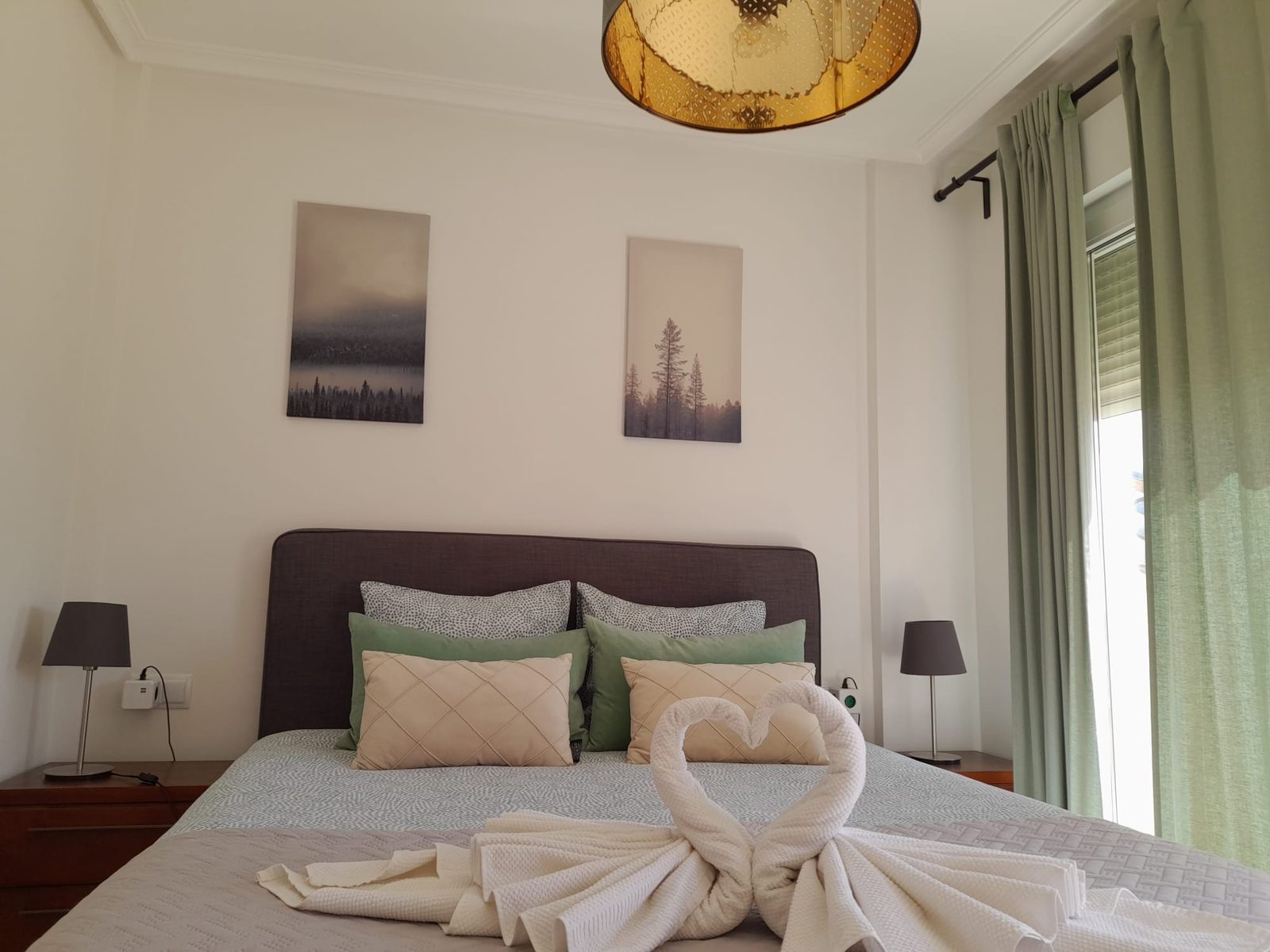 Slaapkamer in Apartamento Renes