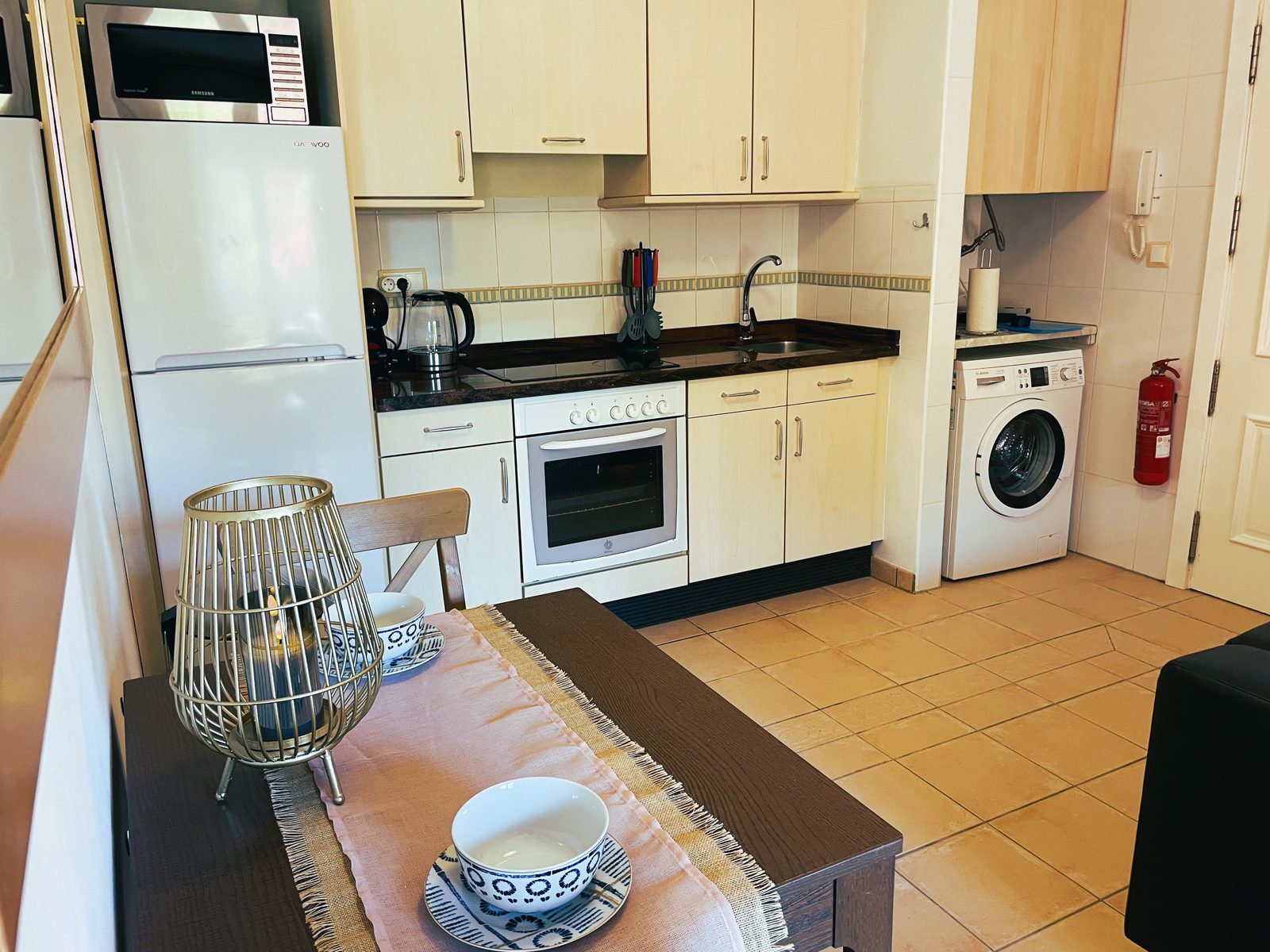 Keuken in Casa Isabel