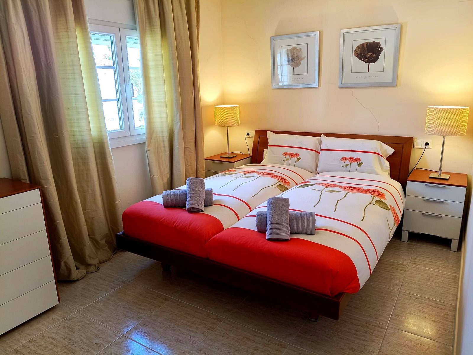 Slaapkamer in Villa Elegante