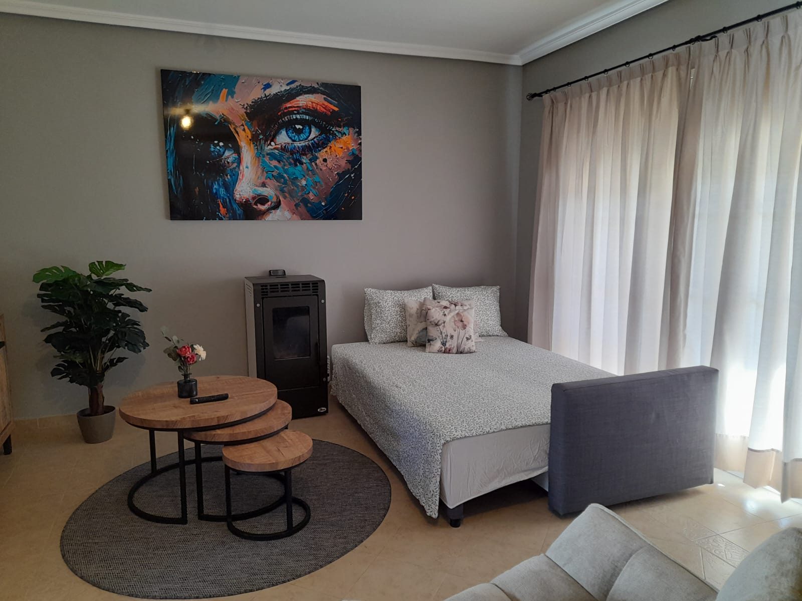 Slaapkamer in Villa Renes