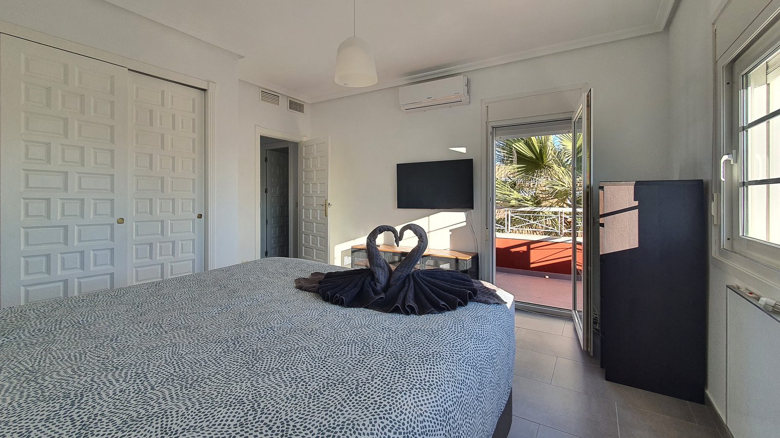 Slaapkamer in Villa Venna